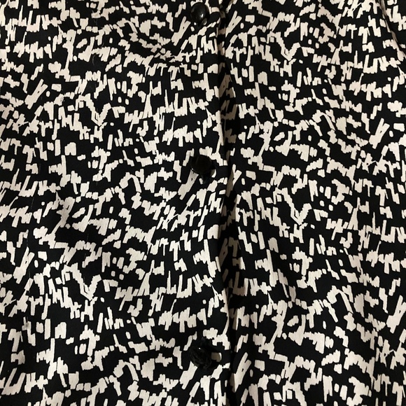 EUC Liz Robert’s Vintage Butterfly Dress with Eyelet Collar - Picture 3 of 9